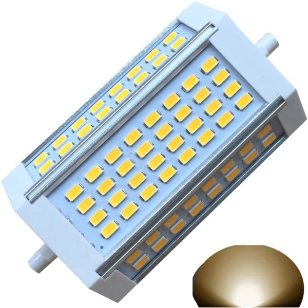 30W R7s Dimbar 118MM LED-pære Varmhvit 2800K J118 (1 stk)