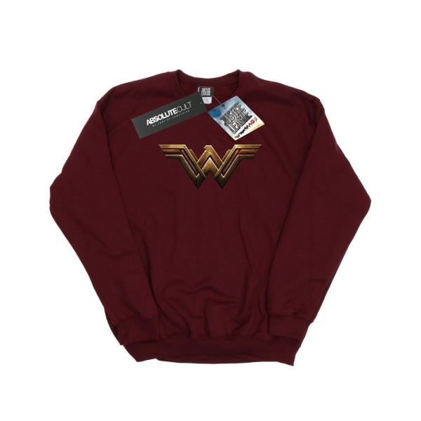 DC Comics naisten/naisten Justice League -elokuva Wonder Woman Emble Burgundy XL