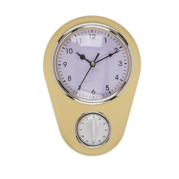 Wall Clock & Timer - Clock with timer function White Vit
