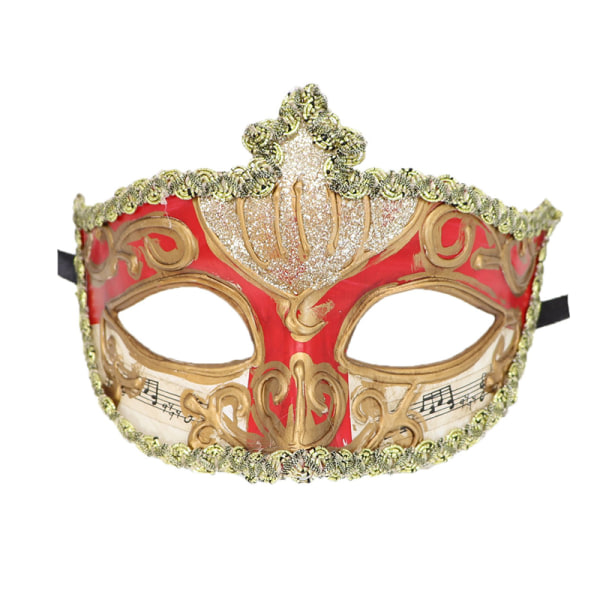 Anime Masquerade Mask Painted Masks Cosplay Mask Rød