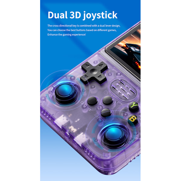 Retro Handheld Spelkonsol R36s 128 Gb