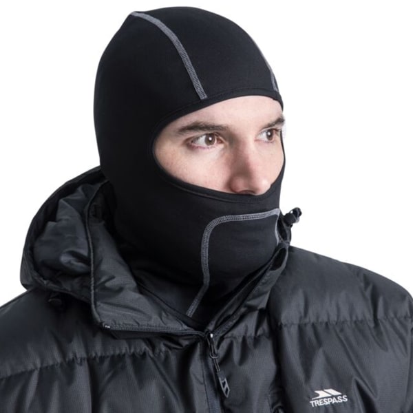 Trespass Adults Unisex Moulder Vinter Balaclava One size Svart Svart One size