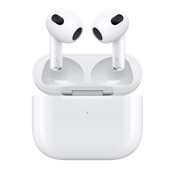 AirPods TWS Bluetooth-kuulokkeet Lightning-kotelolla, langaton lataus tuettu.