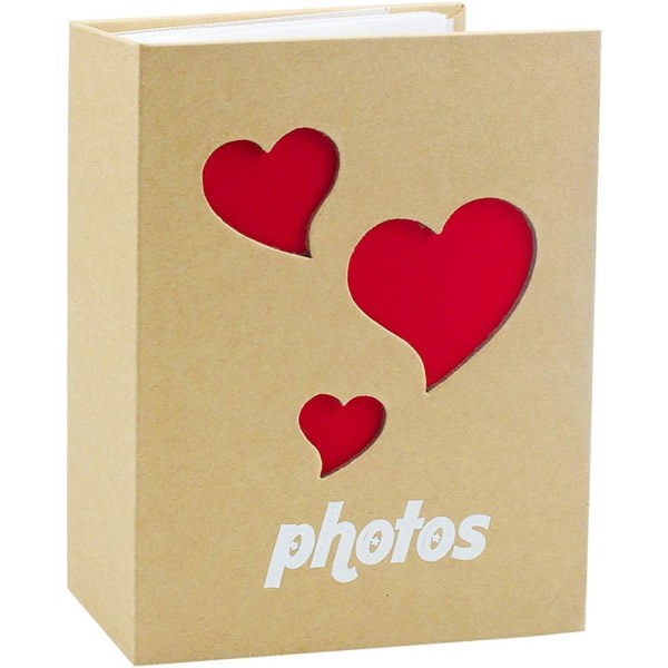 Valokuva-albumi, 50 sivua Slip In Holiday kuva-albumit Holiday Memory Book for 100 bilder, 4 X 6 tum för sidor