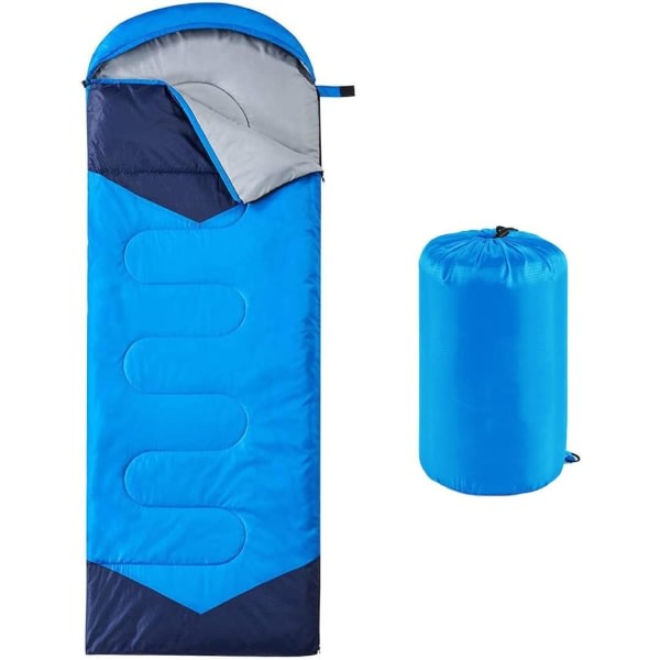 Camping sovsäck Lätt vattentät for voksne barn - campingudstyr, resor og udendørs