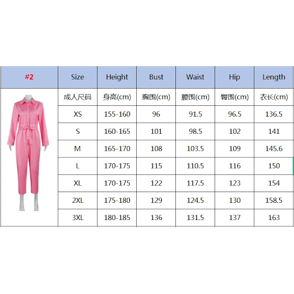 Barbie - Asu - Mekko - Haalari - Cosplay Halloween - Vaaleanpunainen LightPink s
