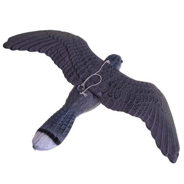 Realistisk flygende fågel Hawk Pigeon Decoy Pest Control Garden Sca