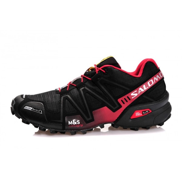 Salomon Speedcross 3 Løpesko Svart Rød Black Red 44