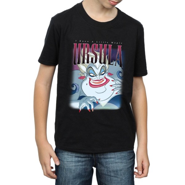 Disney Boys The Little Mermaid Ursula Montage T-paita 5-6 vuotta Musta 5-6 vuotta