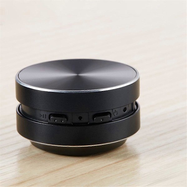Bærbar Kompatibel Knogleledningshøjttaler Stereolyd Bluetooth-højttaler (Sølv)