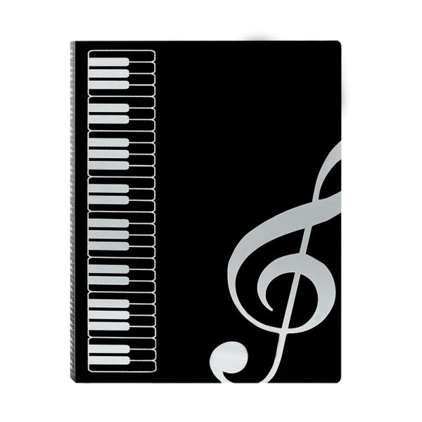 A4-kokoiset nuotit kansiosivut musiikkitiedostokansio tyhjä muovinen konsertti kuorokansio pianomusiikkimusiikkikansio musiikkitiedostojen tallennuskansio