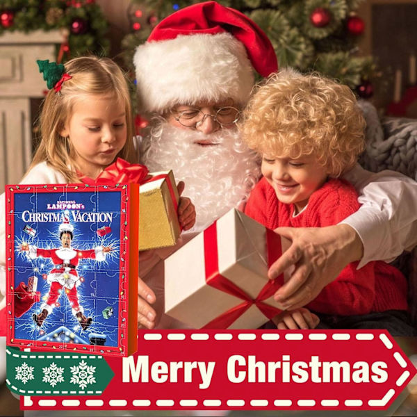 National Lampoon's Juleferie Adventskalender 2024, 24 dages julekalender, indeholder 24 gaver