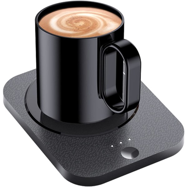 Kaffemuggvärmare, Smart Timing Funktionsvärmare med tre temperaturinställningar och automatisk avstängning (kopp ingår ej)