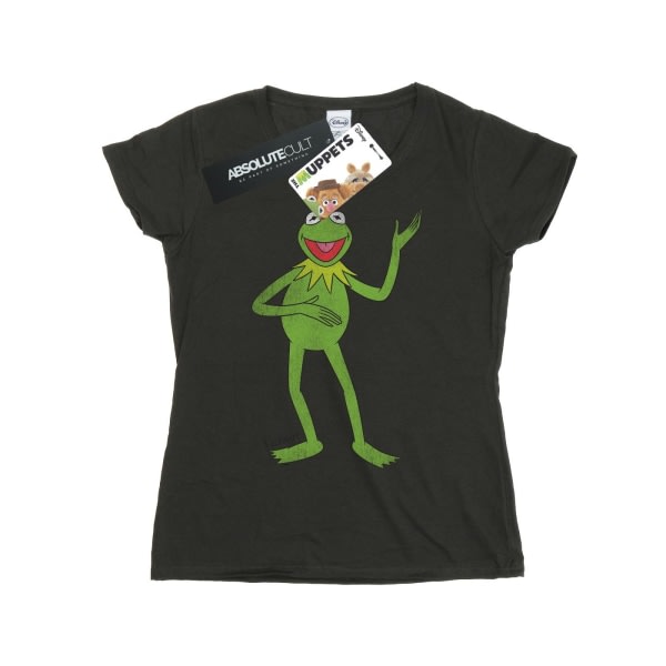 The Muppets Dame/Dame Klassisk Kermit Heather T-Shirt XS Lig Light Graphite XS