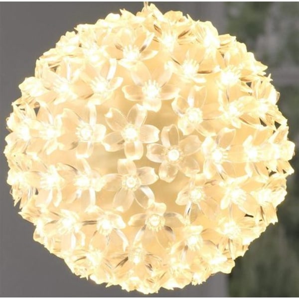 Bambelaa! 100 LED-lysboll lyskule varm hvit juledekorasjon kule