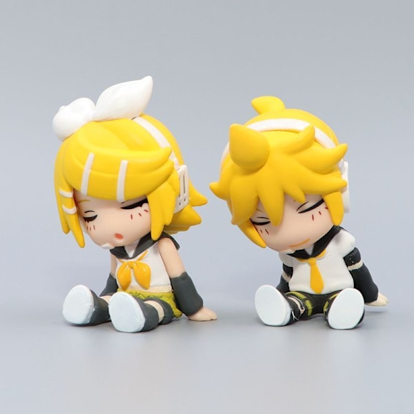 4-pack Set Hatsune Miku Kagamine Len Kagamine Rin Megurine Luka Sovversion Figur