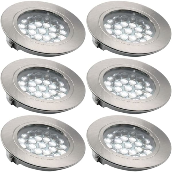 6st LED-downlights, LED-takdownlights, ultratunt tak