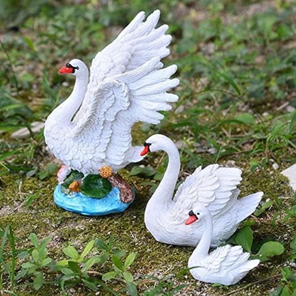 3-delad miniatyr sagoträdgård Mor och navetta Swan Access