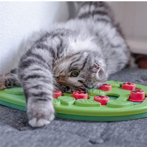 Petstages Puzzle Play - Interaktiv intelligens/snackleksak för katter