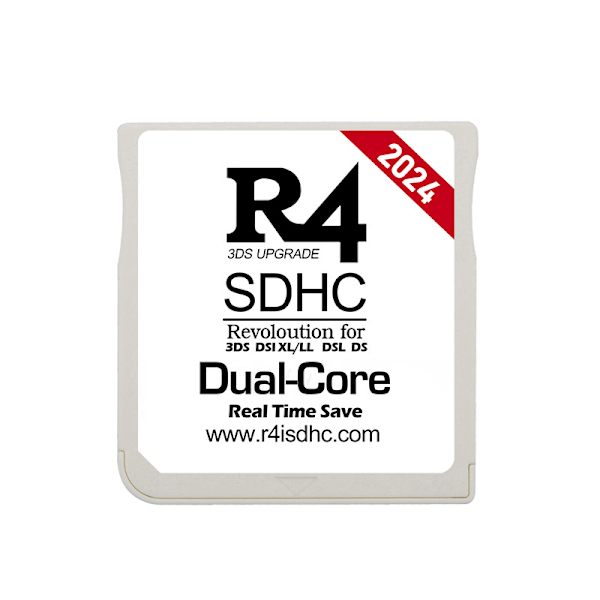 R4 Game Card R4 Burning Card 2024 Ny version R4I SDHC Silver Card Guld Card Hvid Card NDS Gam COM White Card 2024