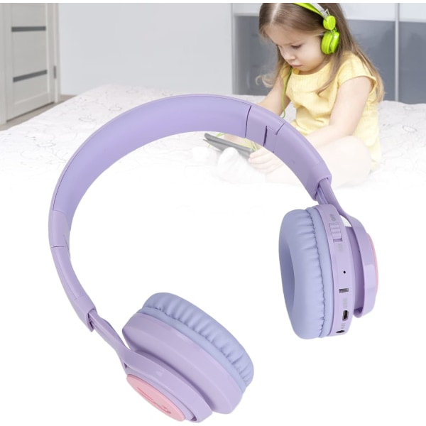 Langattomat kuulokkeet lapsille, säädettävät BT 5.0 lasten kuulokkeet universal