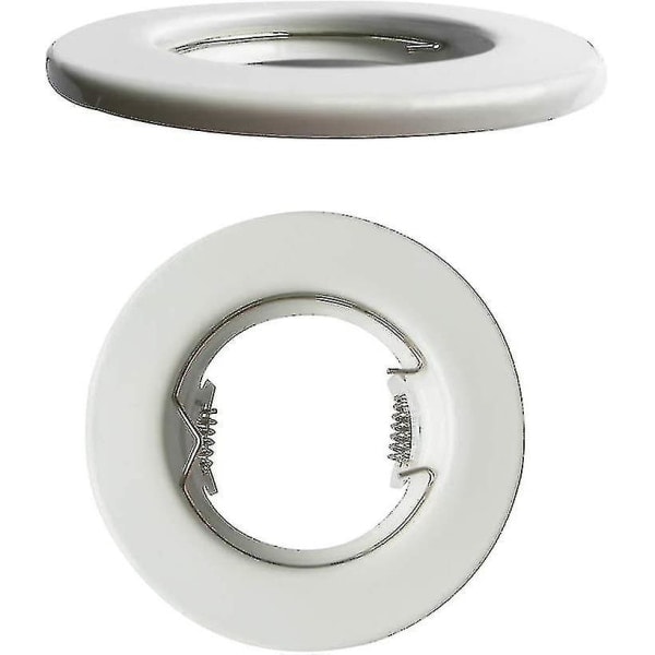 20 st lampfästen för 50 mm Mr16 Gu10 spotlight, ringklämmor för led halogenlampa null none