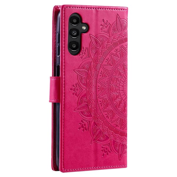 For Samsung Galaxy A57 5G MTK Totem Wallet Case Röd red