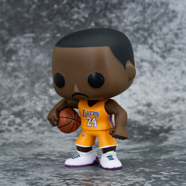 Funko pop svart Mamba Kobe Bryant basketball NBA stjerne hånd kontormodell
