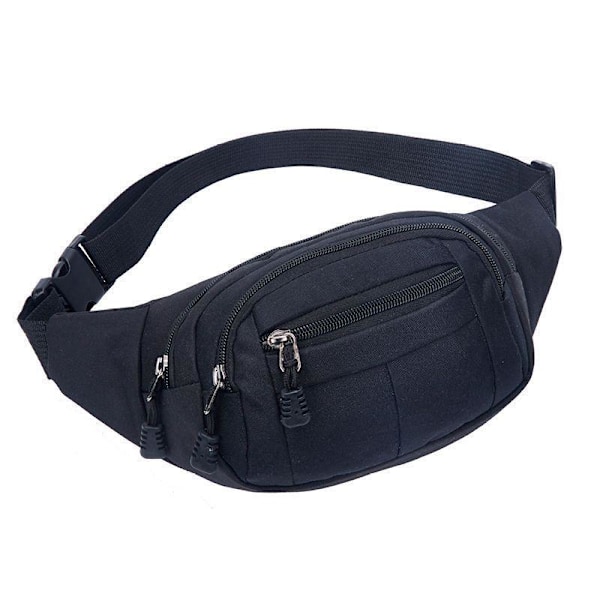 Midjeveske Stor - 4 Lommer Canvas