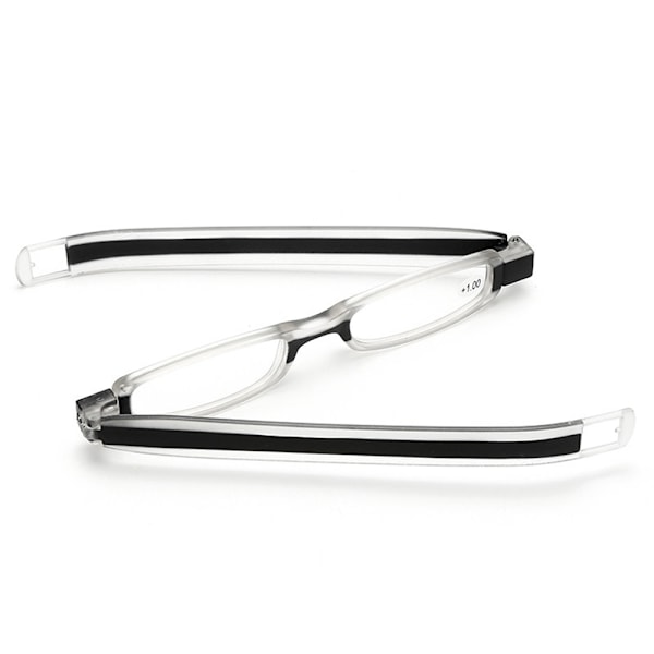Mukavat Ohuet Lukulasit Vahvuuksilla (+1.0 - +4.0) UNISEX Musta Svart 3