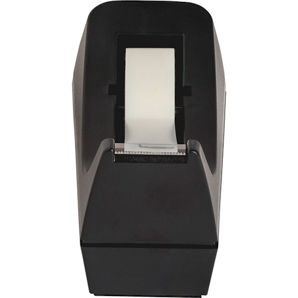 Tejpdispenser för skrivbord - halkfri bas - viktad tejprulledispenser - perfekt för kontor, hem, skola (tejp ingår ej) - (2-pack)