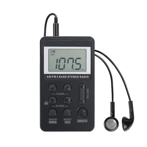 Mini Digital Tuned Walkman Radio