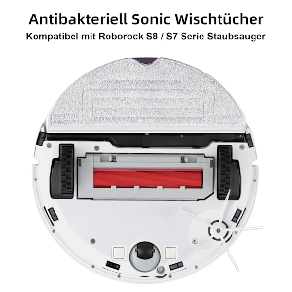 INF Moppkluter for Xiaomi Roborock S8/S8+ 6-pak