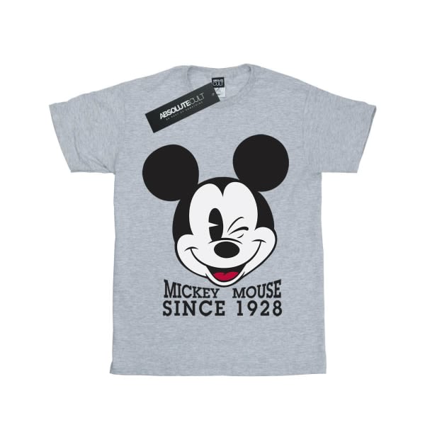 Disney Boys Mikki Hiiri vuodesta 1928 T-paita 7-8 vuotta Sport Gr Sports Grey 7-8 vuotta