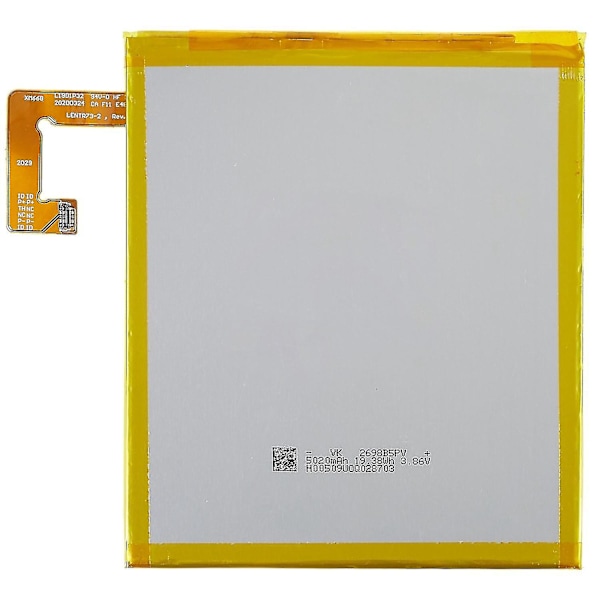 För Lenovo Tab M10 TB-X505F/X505L/X505F 3.86V 5000mAh Li-ion Polymer Batteri Assembly (Encode: L19D1