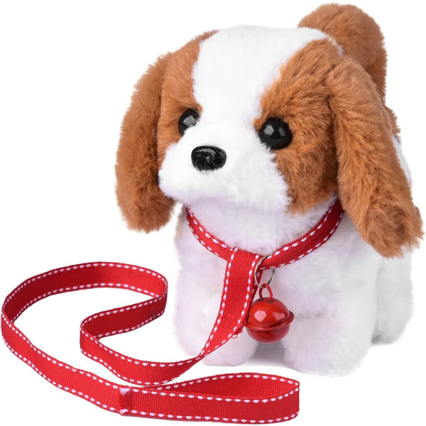 Plysj Husky Dog Toy Puppy Electronic Interactive Pet Dog