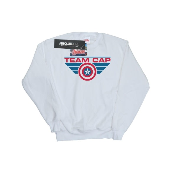 Marvel Dame/Dame Captain America Civil War Team Cap Sweatsh White XL