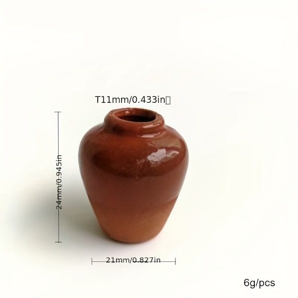 8 kpl, magneettinen mini keraaminen lasimaljakko pisaralla, jääkaappimagneetit, mini keraamiset ruukut kukalle, jääkaapin puutarharuukku magneetti monivärinen
