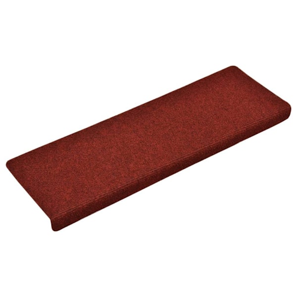 vidaXL Portamatot 15 kpl neulottu 65x21x4 cm punainen red 3200