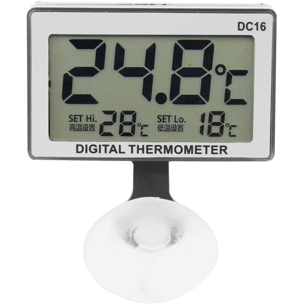 Digital LCD elektronisk temperaturmåler sensor termometer