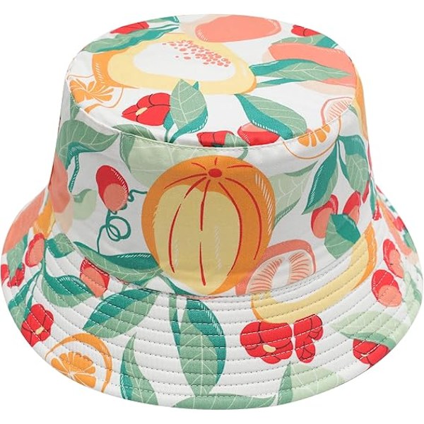 Unisex Sød Unik Print Resehink Hatt Summer Fisherman Cap