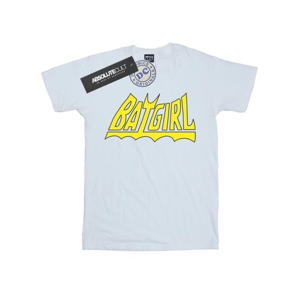 DC Comics Boys Batgirl Logotyp T-shirt 12-13 år Vit 12-13 år