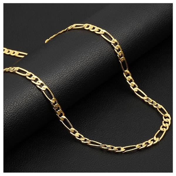 Mænds halskæde mode mænds kæde halskæde mænds kæder 18 karat guld smykker-STØRRELSE: 66 cm