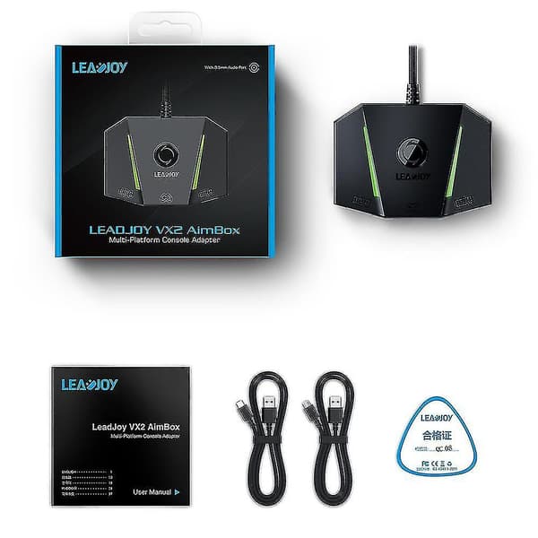 LEADJOY VX2 AimBox Näppäimistö & Hiiriadapteri 2024