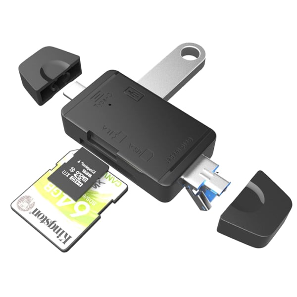Unik kortadapter Höghastighets portabel kortläsareskortadapter