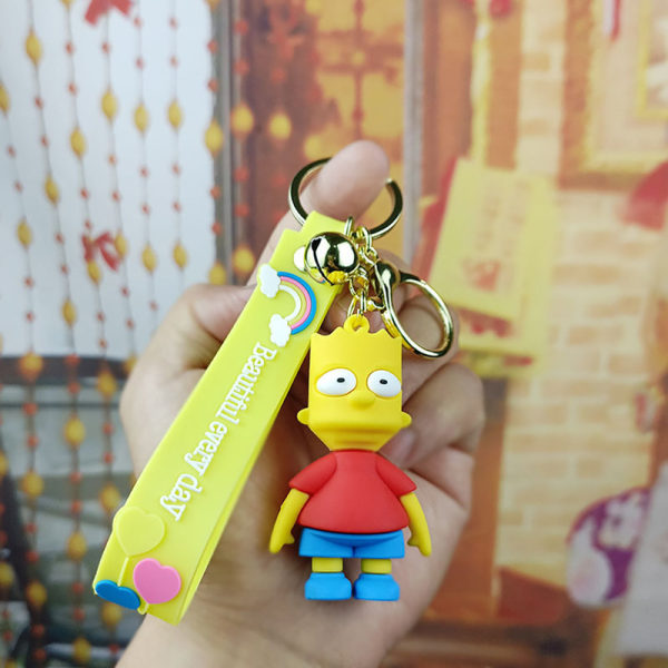 The Simpsons Car Keychain - Söt presentidé för fans