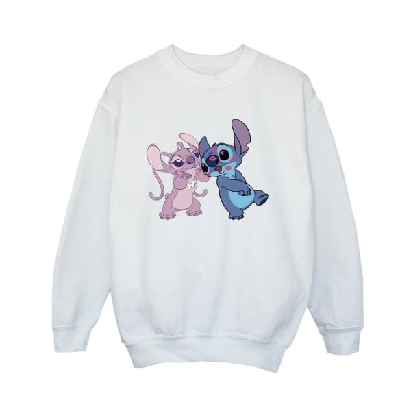 Disney Boys Lilo & Stitch Kisses Sweatshirt 3-4 år Vit 3-4 år