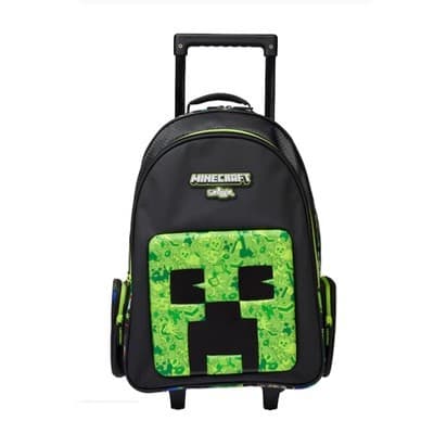Vihreä Minecraft-vetolaukku (45*32CM)
