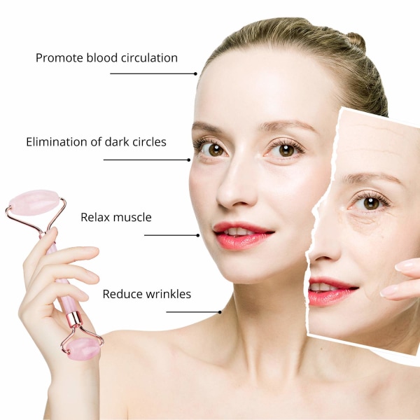 Ansigtsrulle, hudplejeværktøj til ansigtsskønhedsruller