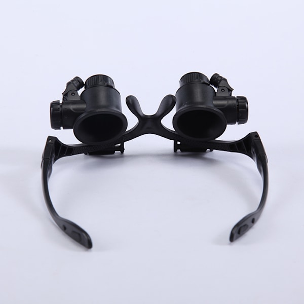 10x 15x 20x 25x forstørrelse, justerbar LED-lampe lupe for gullsmeder urmakere